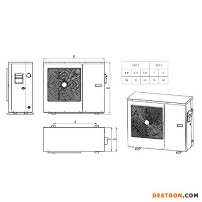 志高DKZCN-9/DFA定频冷暖二联供系列热泵机组 商用热泵机组 空气源热水器  空气源热泵 热泵热水器  空气能热泵