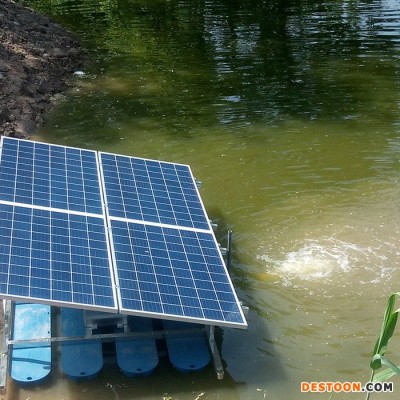 绿博斯LBSSUN-TL 太阳能推流曝气机 太阳能曝气机 河道曝气机 推流曝气机  光伏曝气机