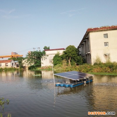 绿博斯LBSSUN-TL 太阳能推流曝气机 太阳能曝气机 推流曝气机 河道曝气机  光伏曝气机