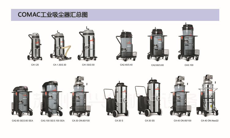 COMAC工业吸尘器汇总图